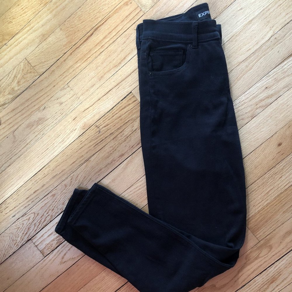 Express Faded Black Demin Jeans